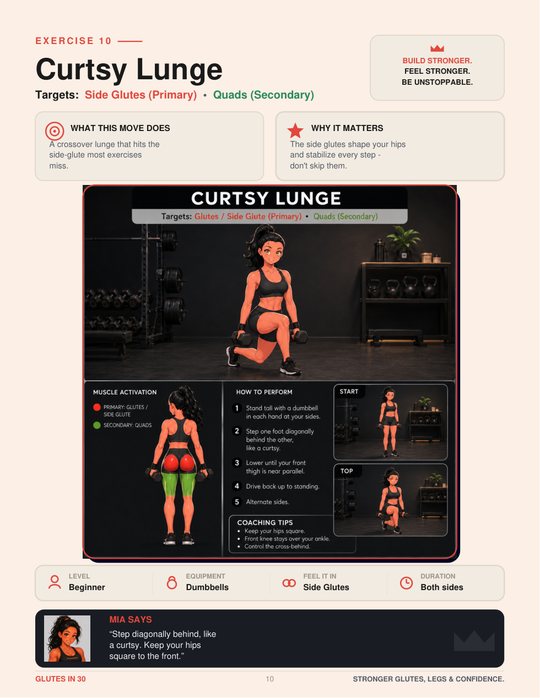 Sample exercise page